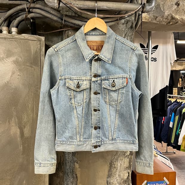 에드윈 데님 자켓 XS #csz2688