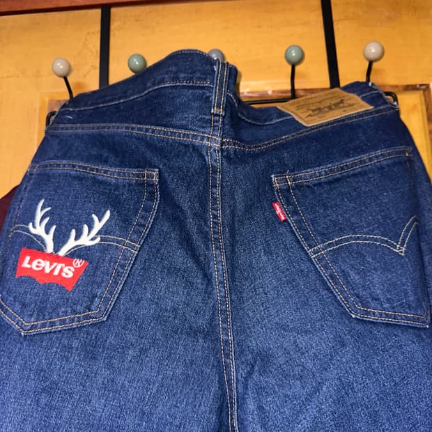 리바이스 568 커스텀