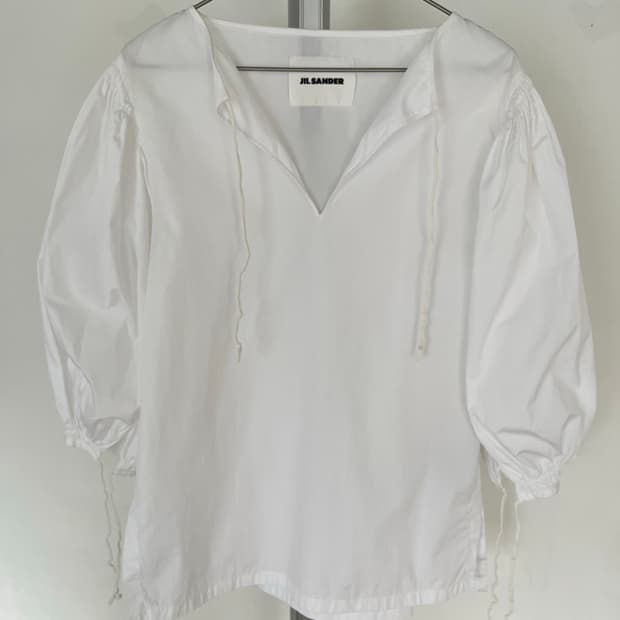 cotton puff blouse