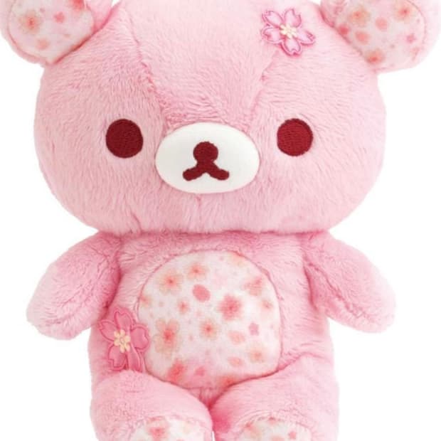 벚꽃 리락쿠마 인형