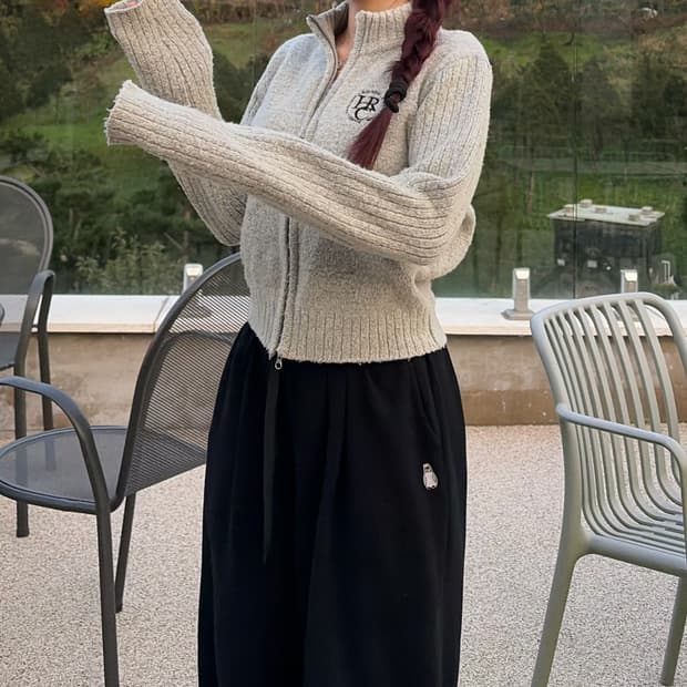 아카이브 투웨이 니트 집업(s)