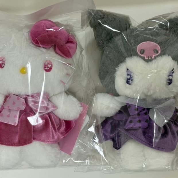 산리오 키티 쿠로미 인형