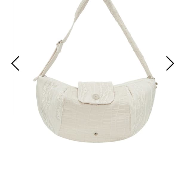 hugyourkin 레이스 패치워크 크로스백