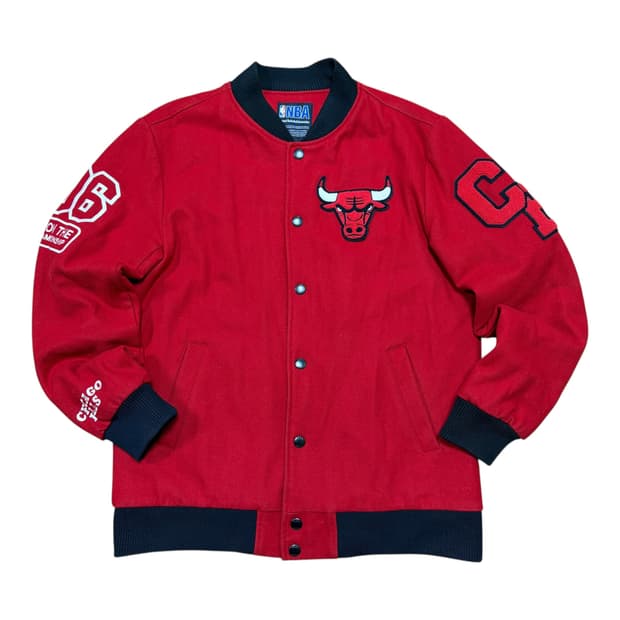 시카고 불스 스타디움 바시티 자켓