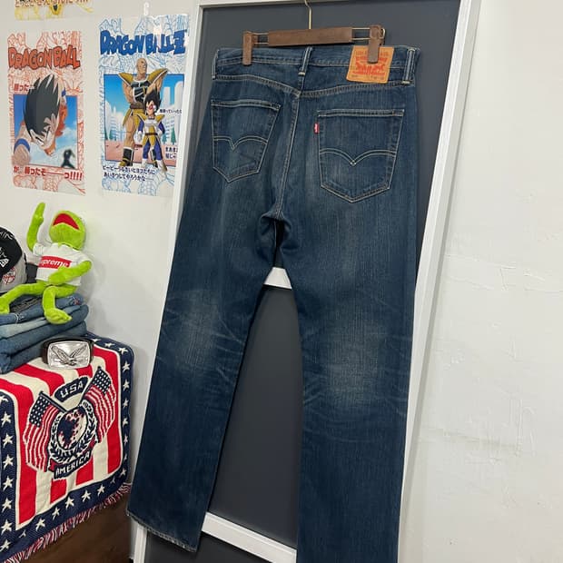Levis 리바이스 505 레귤러 스트레이트 데님 팬츠