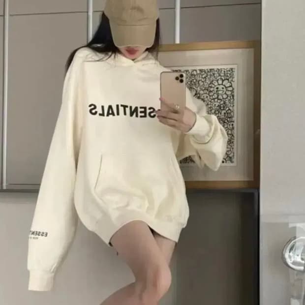 희귀매물 에센셜 후드티s 무료배송