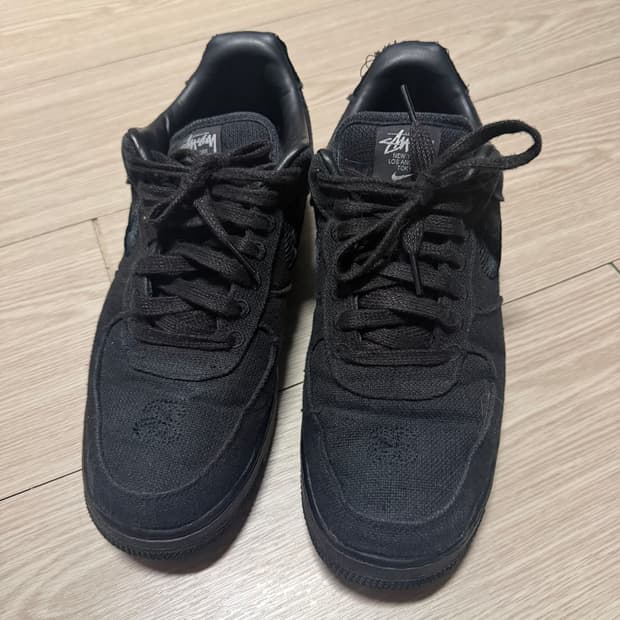 나이키 스투시 포스 블랙 285