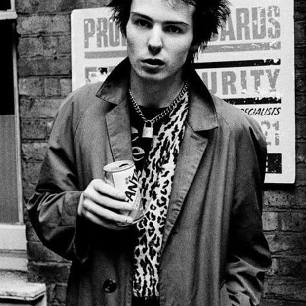 존 언더커버 코트 (시드 비셔스, 톰 요크 느낌)