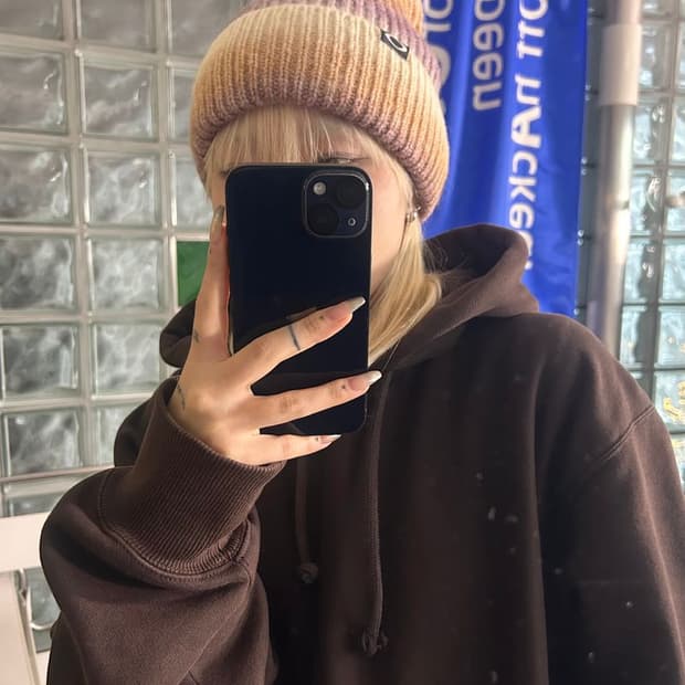 ELIPSE GRADIENT BEANI 타원형 비니 FOS901657