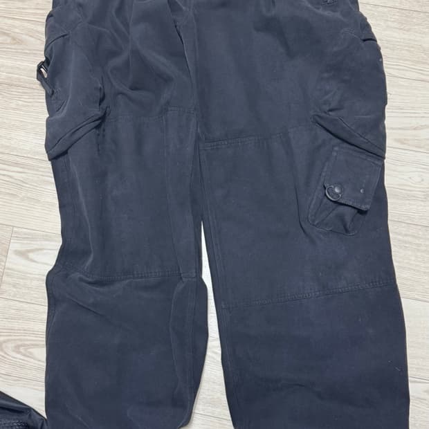 혜인서 밀리터리 카고 팬츠 블랙