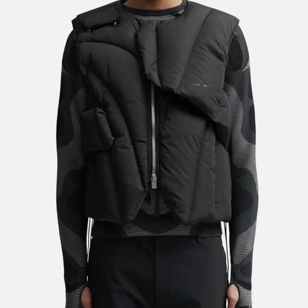 새상품)Heliot Emil 비수스 다운 베스트