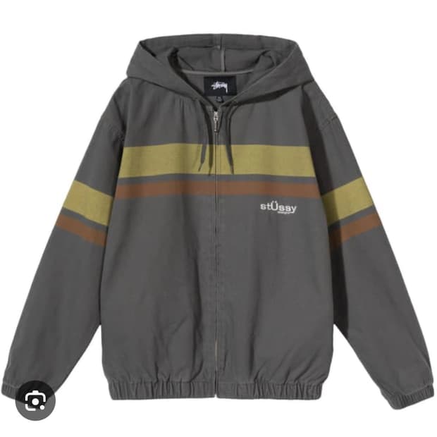 Stussy - Stripe Hood Jacket