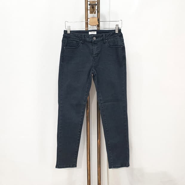 게스 여성 그레이 슬림스키니 바지(26-27)