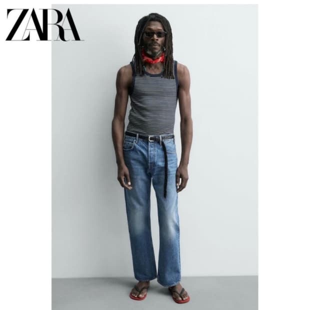 자라 zara 아론레빈 쪼리 플립플랍 44