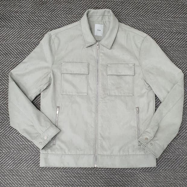 HUM 스웨이드 춘추 집업자켓 남자105