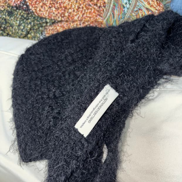 Nothing everything 모자 머플러