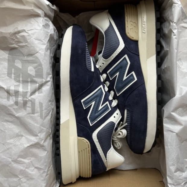 뉴발란스 574 레거시 네이비 290mm