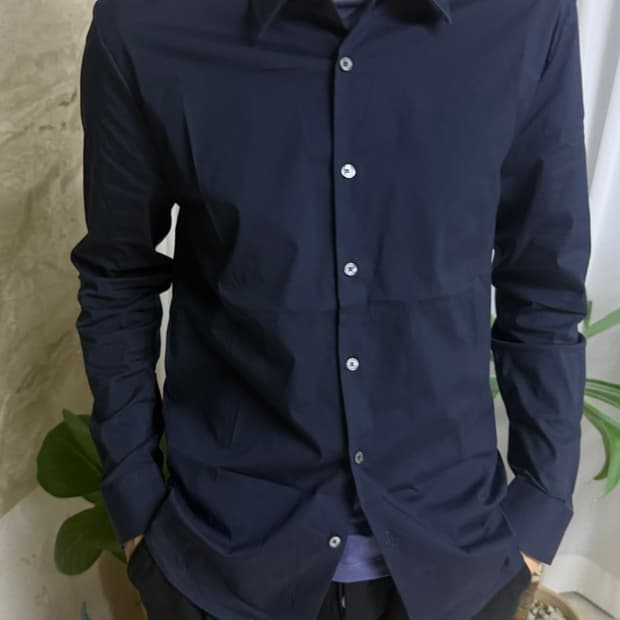 제임스 펄스 팝린 셔츠 (Italy made) 