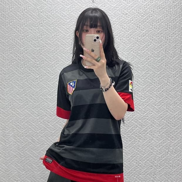 나이키 레트로 아틀레티코 마드리드 져지 반팔티 M C12315