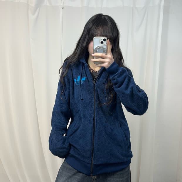 Adidas Navy Firebird Fleece