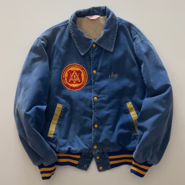 80-90년대 빈티지 엠파이어 코듀로이 바시티 자켓 XL