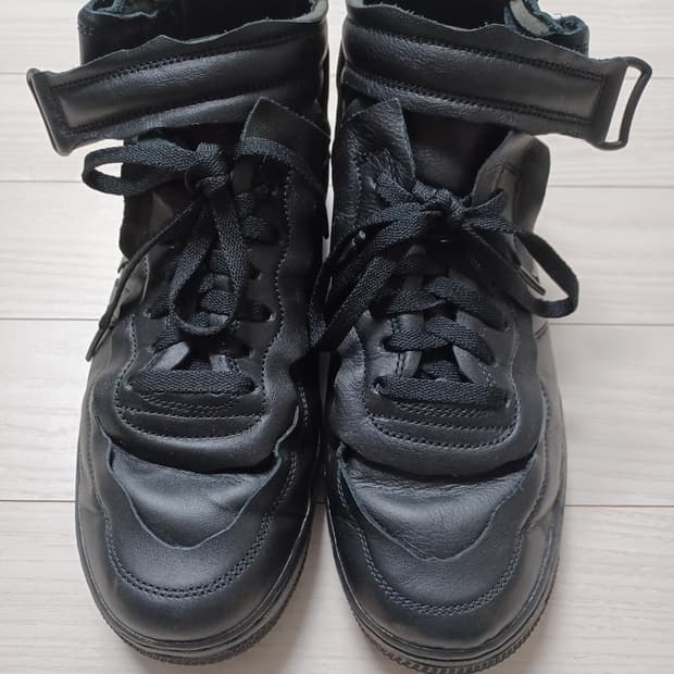 나이키 꼼데 옴므 플러스 에어포스 미드 블랙