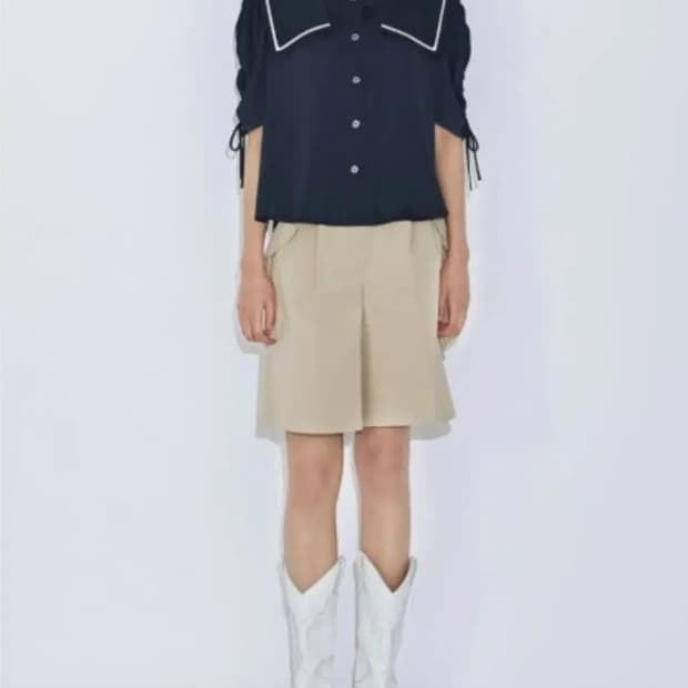 여성 36 럭키슈에뜨 블라우스 세일러 세라