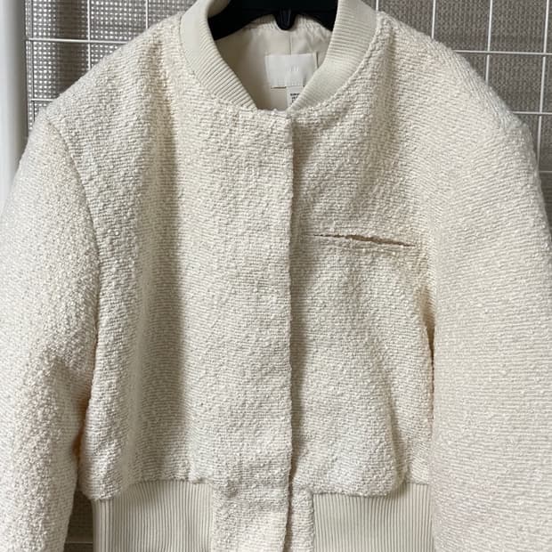 h&m 트위드 자켓 xs