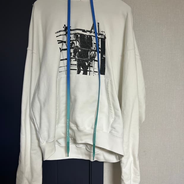 오프화이트 버질아블로 스캐폴딩 후드집업