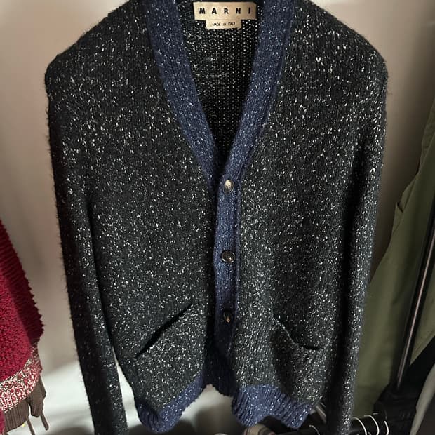 [48] 마르니 트위드 니트 가디건