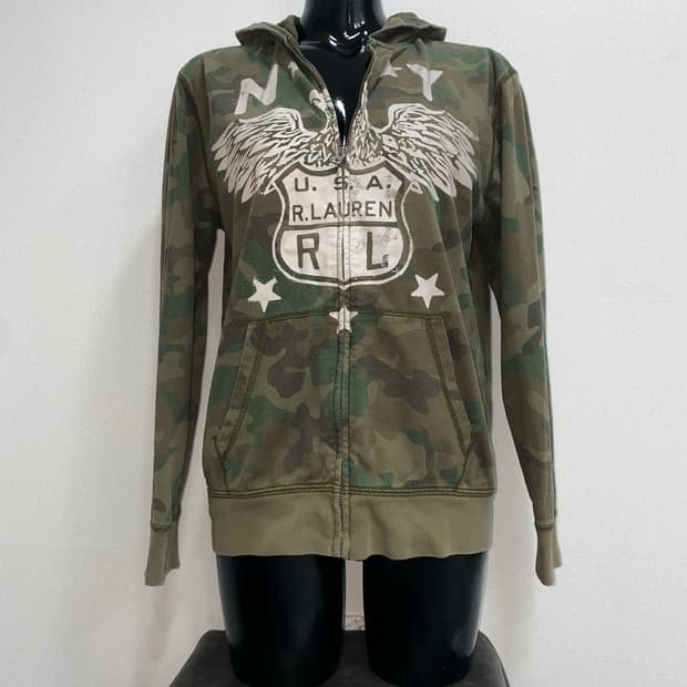 Polo Ralph Lauren Camo Zip-Up Hoodie