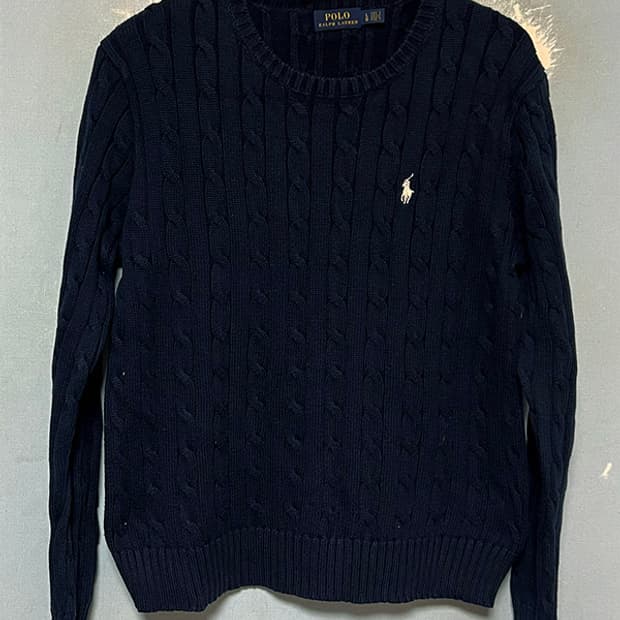 POLO 폴로 여자 꽈배기니트 겨울 캐주얼 L 100 77