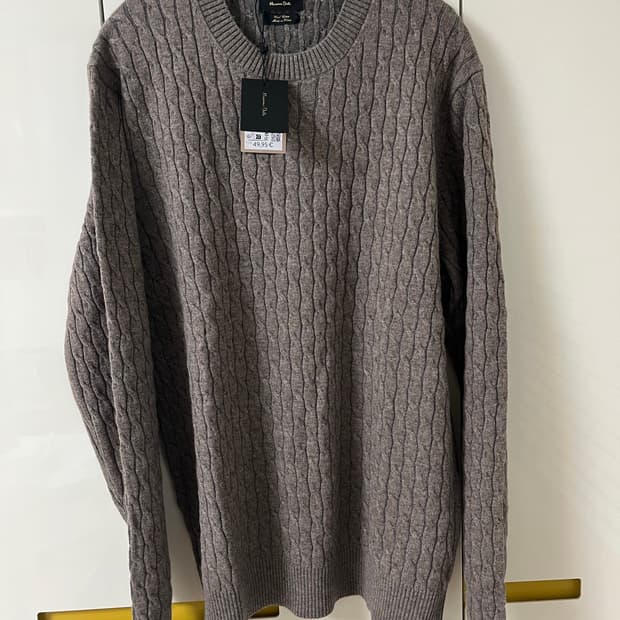 Massimo Dutti 마시모두띠 남성 케이블니트 L
