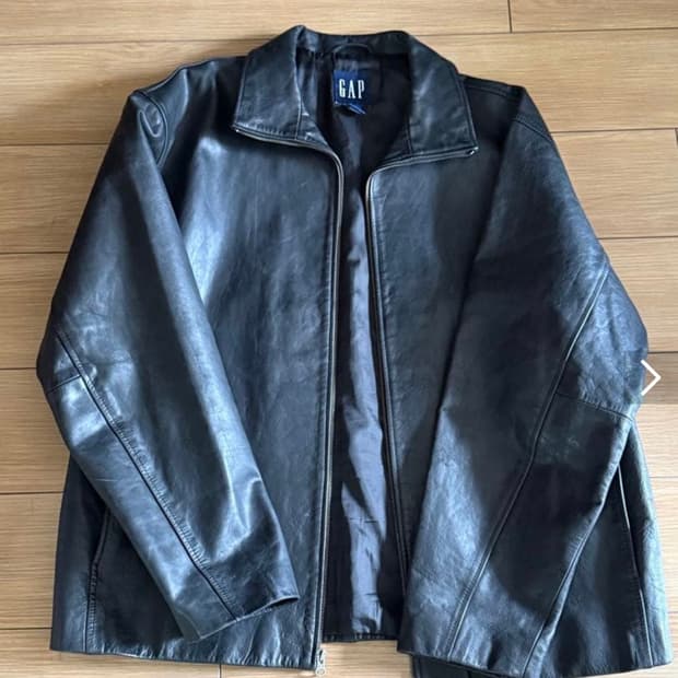 올드갭 00s gap 갭 레더자켓 풀 집 가죽자켓