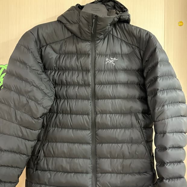 아크테릭스 세륨 후디 블랙