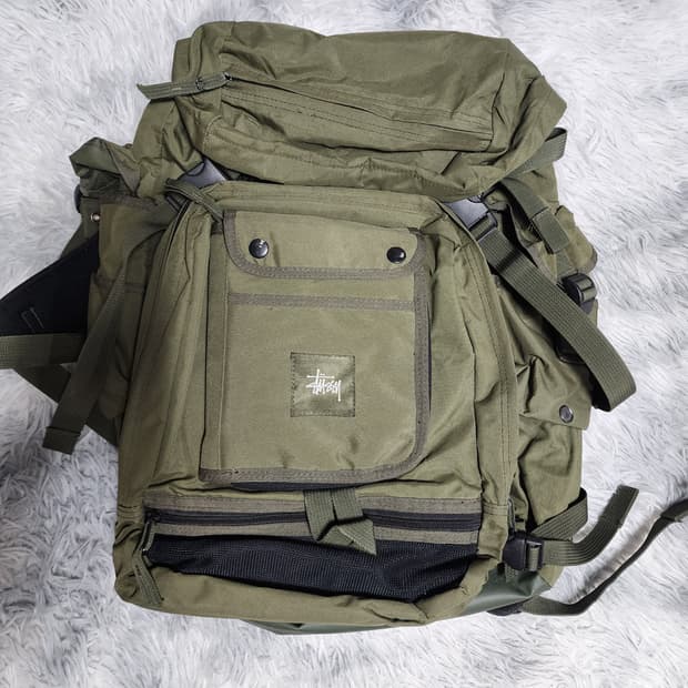 Stussy 스투시 멀티포켓 배낭 백팩