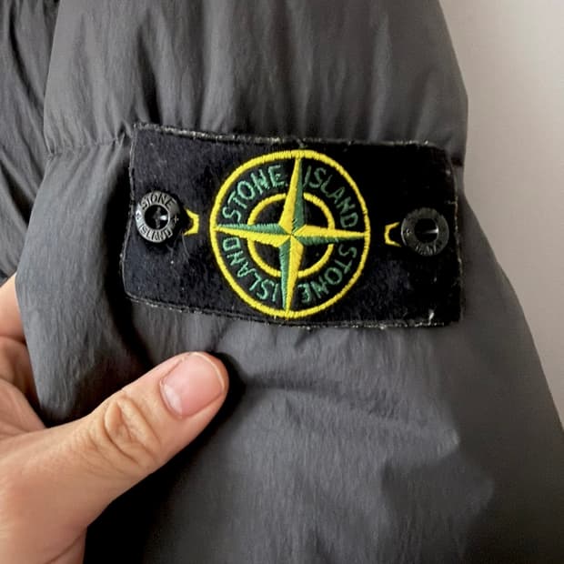 백화점판) 스톤아일랜드 크링클랩스 패딩 xl