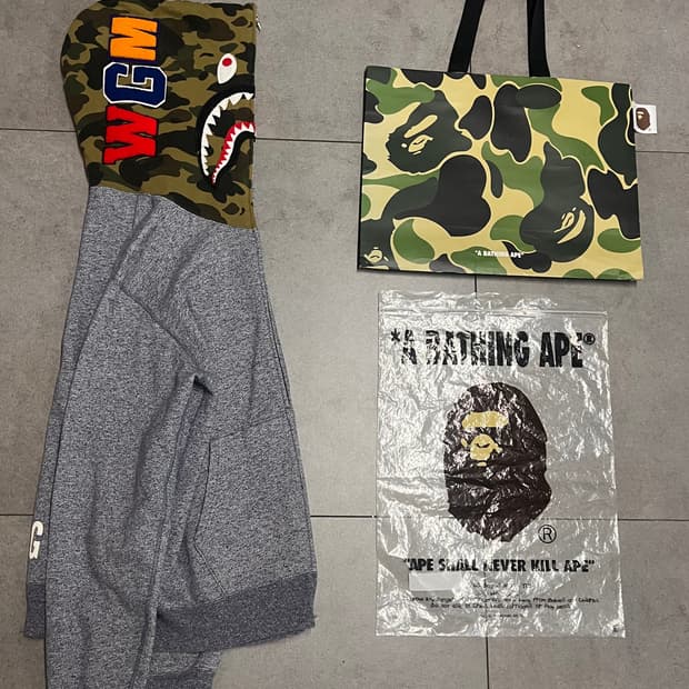 베이프 반카모 사크 후드집업