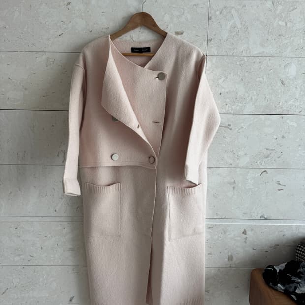 프로엔자슐러 Proenza Schouler 베이비 핑크 부클 코트 s  