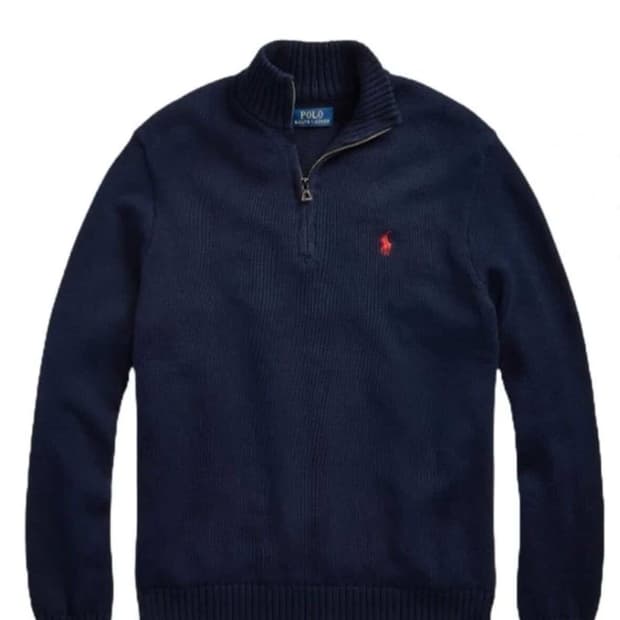 폴로랄프로렌 반집업니트 새상품 (정품)