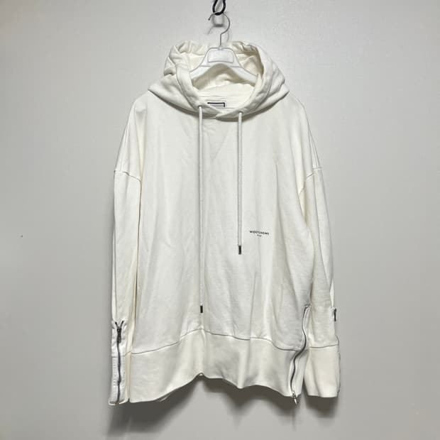 우영미 지퍼 후드티셔츠 50