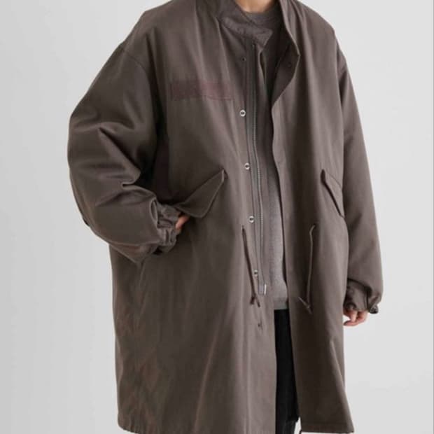 아담 엣 로페 M65 개파카 피쉬테일 코트 M