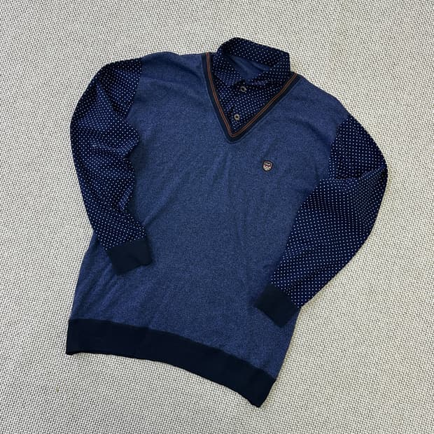 실측확인 남성 긴팔 니트 0427D 