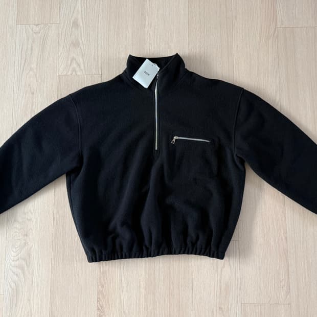 (L) RIER Fleece black 리에르 플리스 블랙