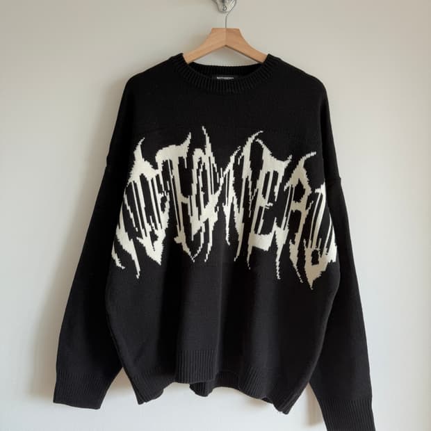 낫포너드(NOT4NERD) 니트