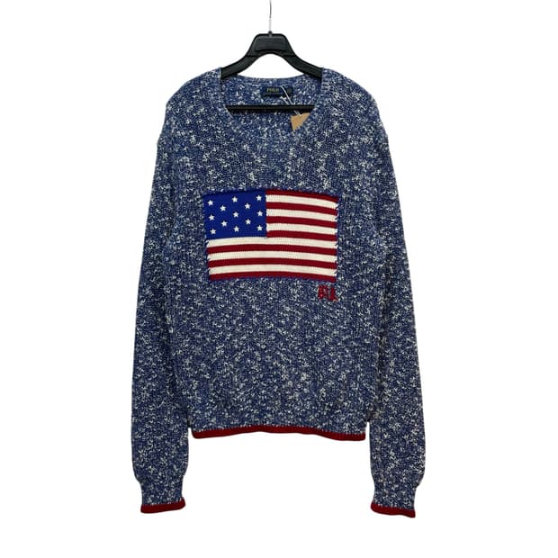 Polo Ralph Lauren USA Flag Knit Sweater
