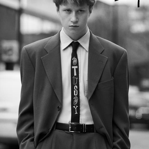 [OS] 스투시 랜섬 자카드 타이 블랙