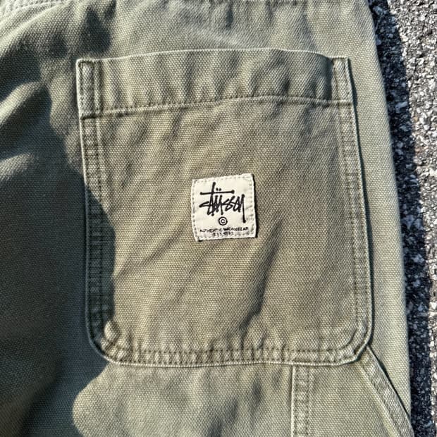Stussy Double Knee Carpenter 스투시 더블니 팬츠