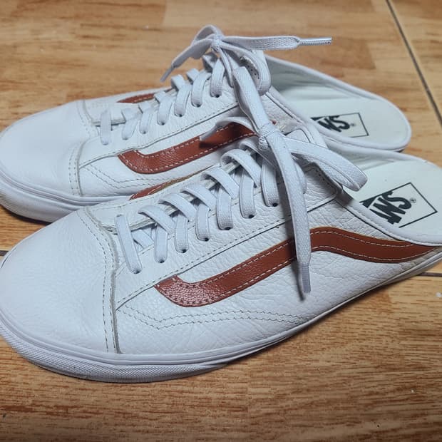 반스 올드스쿨 뮬 레더 265