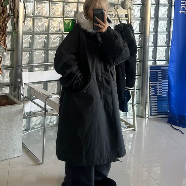 HOODED MODS COAT 후드 달린 모드 코트